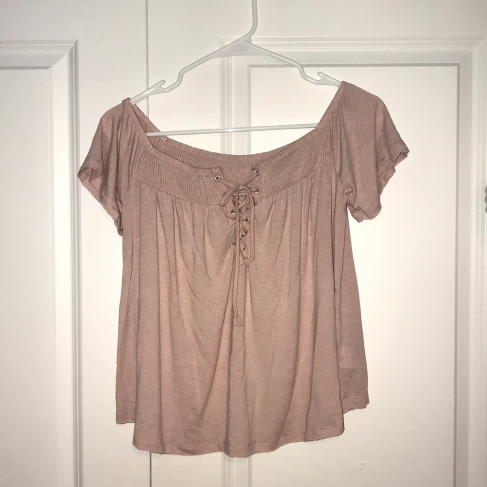 American Eagle off the shoulder top